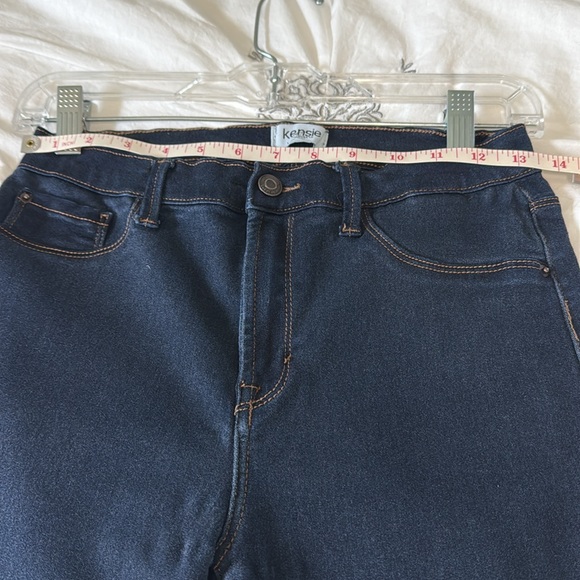 Kensie Dark Blue Skinny Jeans - Picture 5 of 5